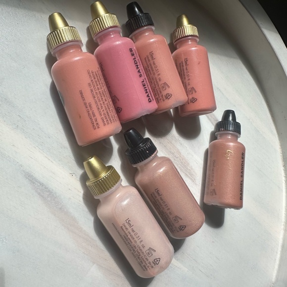 7x Daniel Sandler Watercolor Cheek Bundle - MUA RETIREMENT SALE - Picture 4 of 7